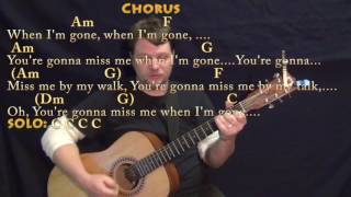 Cups Pitch Perfects When Im Gone Guitar Cover Lesson with ChordsLyrics  Munson [upl. by Luhey]