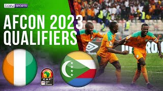 Ivory Coast vs Comoros  AFCON 2023 QUALIFIERS HIGHLIGHTS  03242023  beIN SPORTS USA [upl. by Thetis]