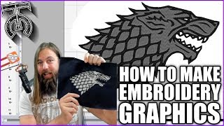 How to digitize graphics for embroidery  Tock Custom [upl. by Kampmeier219]