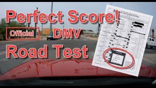 PERFECT SCORE  Official Behind the Wheel Road Test  Relax and Pass [upl. by Evered]