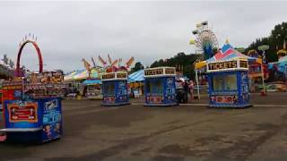 2018 WARREN COUNTY TN FAIR country fair setting up the rides [upl. by Dasha593]