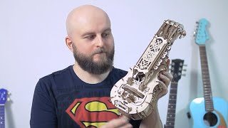 DIY HurdyGurdy Kit from Ugears – Review and Demonstration [upl. by Fornof]