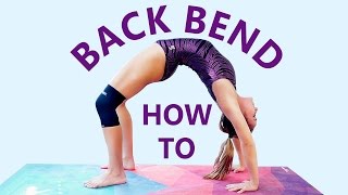 Gymnastics At Home Backbend Challenge Flexibility Workout amp Stretches How to do a Back Bend [upl. by Naivaf]