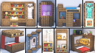 Minecraft 20 Interior Decorations Ideas and Design [upl. by Shere]