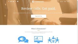 Register or Sign up for Humanatic to Earn Money Online [upl. by Waiter]