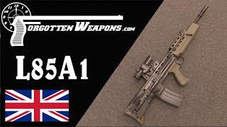 Enfield L85A1 Perhaps the Worst Modern Military Rifle [upl. by Neibart]