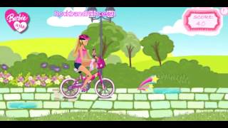 Barbie Online Games Barbie Cartoon Games  Barbie amp Me Bike Game [upl. by Fairfax742]