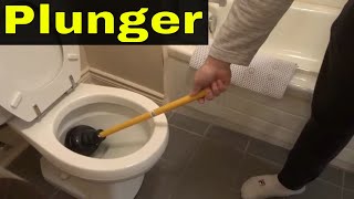 How To Use A Plunger To Unclog A ToiletTutorial [upl. by Bolitho]