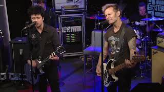 Green Day  Boulevard of Broken Dreams Live on Howard Stern Show 2016 [upl. by Fai]