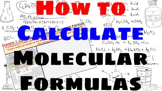 How to Calculate Molecular Formulas [upl. by Anibur]