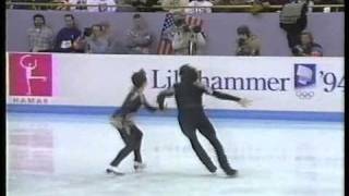 Mishkutenok amp Dmitriev RUS  1994 Lillehammer Figure Skating Pairs Free Skate [upl. by Barna]