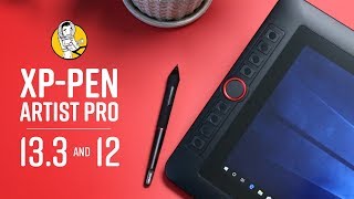 XPPen Artist 133 Pro and 12 Pro Review [upl. by Aniret511]