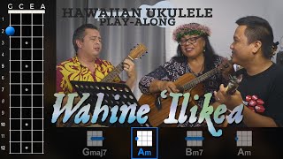 quotWahine ʻIlikeaquot Hawaiian Ukulele PlayAlong [upl. by Rafaelle790]