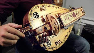 Hurdy Gurdy The medieval wheel instrument [upl. by Aisak483]