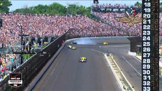 2014 Indy 500 Race Highlights [upl. by Eldreeda]