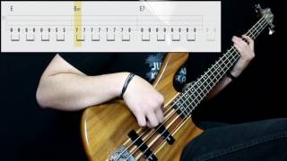 Tom Petty  Love Is A Long Road Bass Cover Play Along Tabs In Video [upl. by Sim]