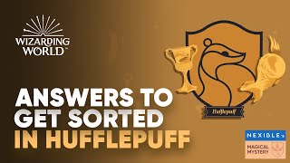 How to get Hufflepuff on WizardingWorldHogwarts Legacy  Answers to all Questions [upl. by Ddarb]