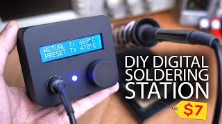 DIY Digital Soldering Station Hakko 907 For Cheap [upl. by Langsdon]