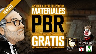 Materiales PBR GRATIS para cualquier software de RENDER  Enscape Twinmotion D5 Lumion Blender Vray [upl. by Eugenius947]