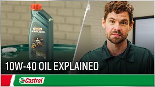 Castrol 10w40 oil explained  Which oil for my car  Castrol UK [upl. by Alexandro]