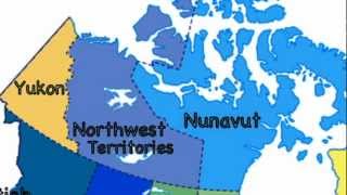 The Provinces and Territories of Canada [upl. by Enyawed475]