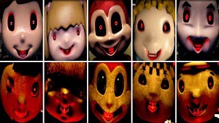 Jollibees  Jollibees Phase 2 ALL JUMPSCARES [upl. by Aurthur]