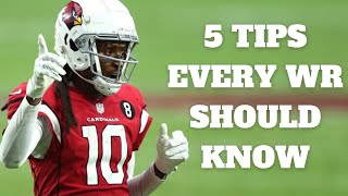 5 Tips EVERY WR Should Know [upl. by Eirolav]