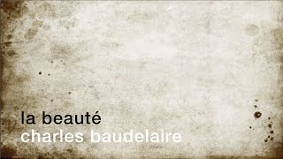 La minute de poésie  La beauté Charles Baudelaire [upl. by Searcy]