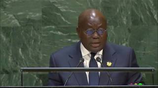 🇬🇭 Ghana  President Addresses General Debate 74th Session [upl. by Marmawke]