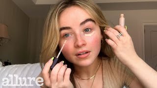 Sabrina Carpenters 10 Minute Makeup Routine For Natural Light  Allure [upl. by Mauricio]