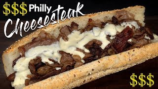 Most EXPENSIVE Philly Cheesesteak on Earth  Guga Foods [upl. by Buyse]