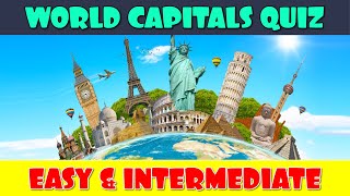 Guess the World Capitals Quiz Part 1 [upl. by Haletta]