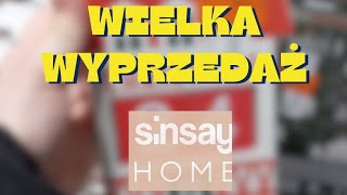 Wielka wyprzedaż w Sinsay Home [upl. by Omor]