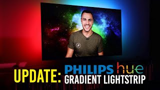 Philips Hue Gradient Lightstrip Update  Tips amp Tricks [upl. by Moorish491]