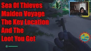 Sea Of Thieves Maiden Voyage The Key Location And The Loot You Get [upl. by Irrak428]