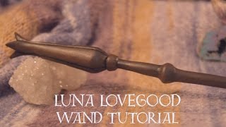 Luna Lovegood Wand  Harry Potter DIY [upl. by Ilan]