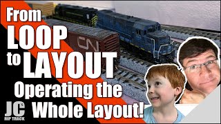 Model Railroad for Beginners  From Loop to Layout  Operating the Yard and Layout [upl. by Jeane]