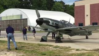 MAM German ME109 Messerschmitt BF 109 First US Flight 52016 [upl. by Aniles785]