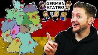 Every GERMAN State Explained Pronunciation amp Bundesländer [upl. by Sansen474]