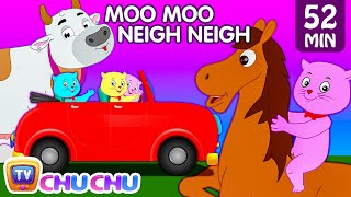 Three Little Kittens Went To The Farm  Farm Animals Nursery Rhymes by Cutians™  ChuChu TV [upl. by Reve]