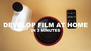 The Easiest Way to Develop Film at Home in 3 Minutes  Cinestill Df96 Review [upl. by Tioneb943]