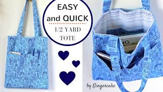 THE BEST 12 yard TOTE Quick Easy Sewing Fun for EVERYONE [upl. by Annahahs958]