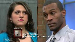 Hidden Cameras Catch An Abusive Husband Part 2  The Steve Wilkos Show [upl. by Acenes]