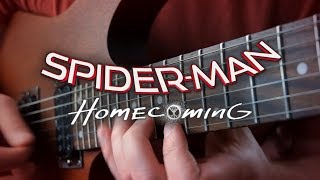 SpiderMan Homecoming Theme on Guitar [upl. by Spears]