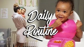 DAILY ROUTINE  Mommy amp Baby  RAVEN ELYSE [upl. by Ailime588]