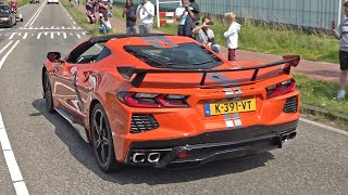 Chevrolet Corvette C8  Exhaust Sounds on the Road [upl. by Aittam]