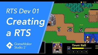 RTS Dev 01  Creating a RTS in Game Maker Studio 2 [upl. by Karol]