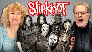 ELDERS REACT TO SLIPKNOT [upl. by Ahnavas]