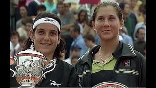 Monica Seles vs Arantxa SanchezVicario 1998 RG Final Highlights [upl. by Gladdy]