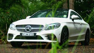 MercedesBenz C 200 Coupe 2021  FIRST DRIVE  AUSTRALIAN REVIEW [upl. by Nerro364]